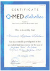 Сертификат  Q-MED